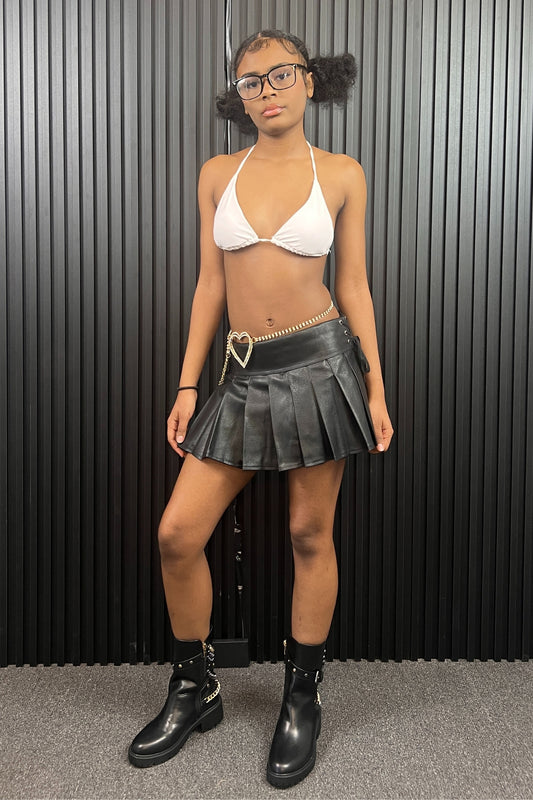 Bad Intentions Pleated Micro Mini Skort