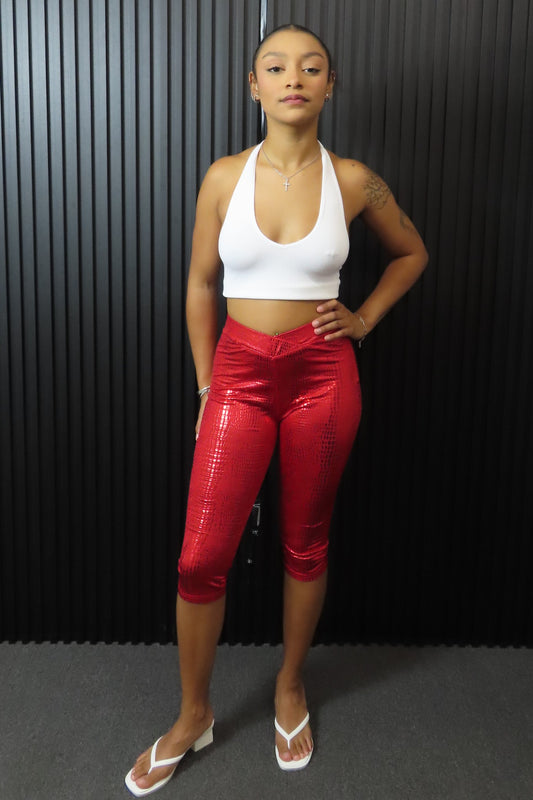 Scarlet Capri Leggings