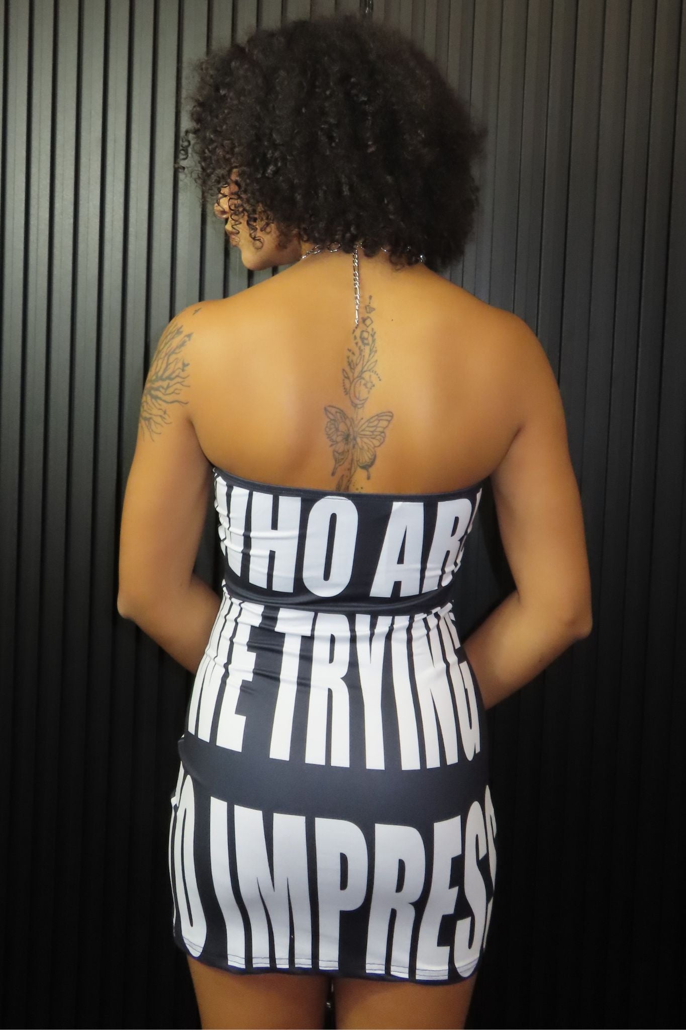 Whatever You Want Tube Mini Dress