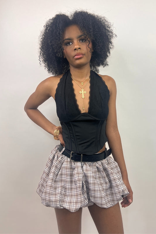 Secret Obsession Lace Corset Top