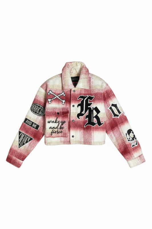 FR Plaid Trucker Jacket