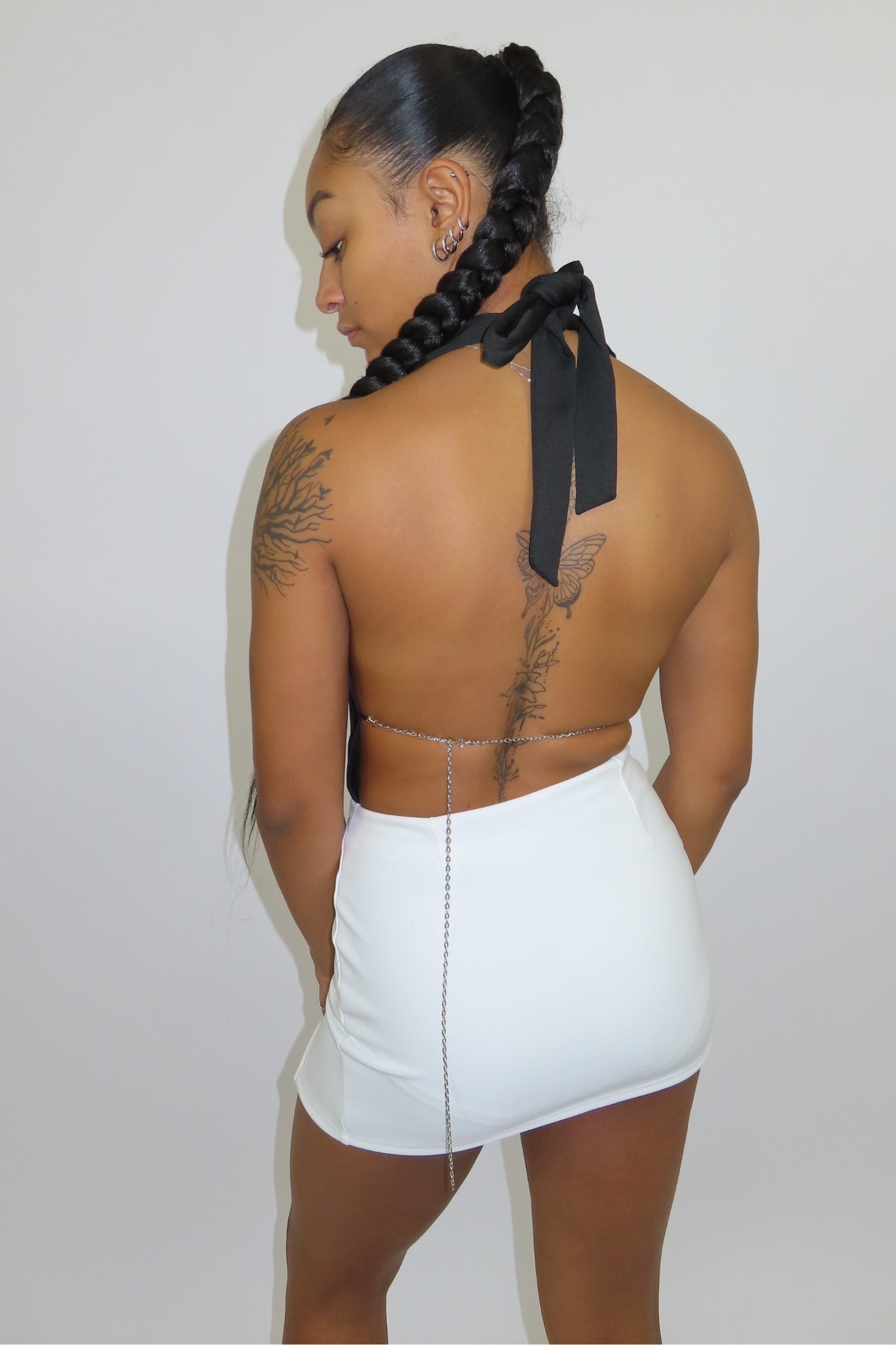 Baby Girl Cowl Neck Top