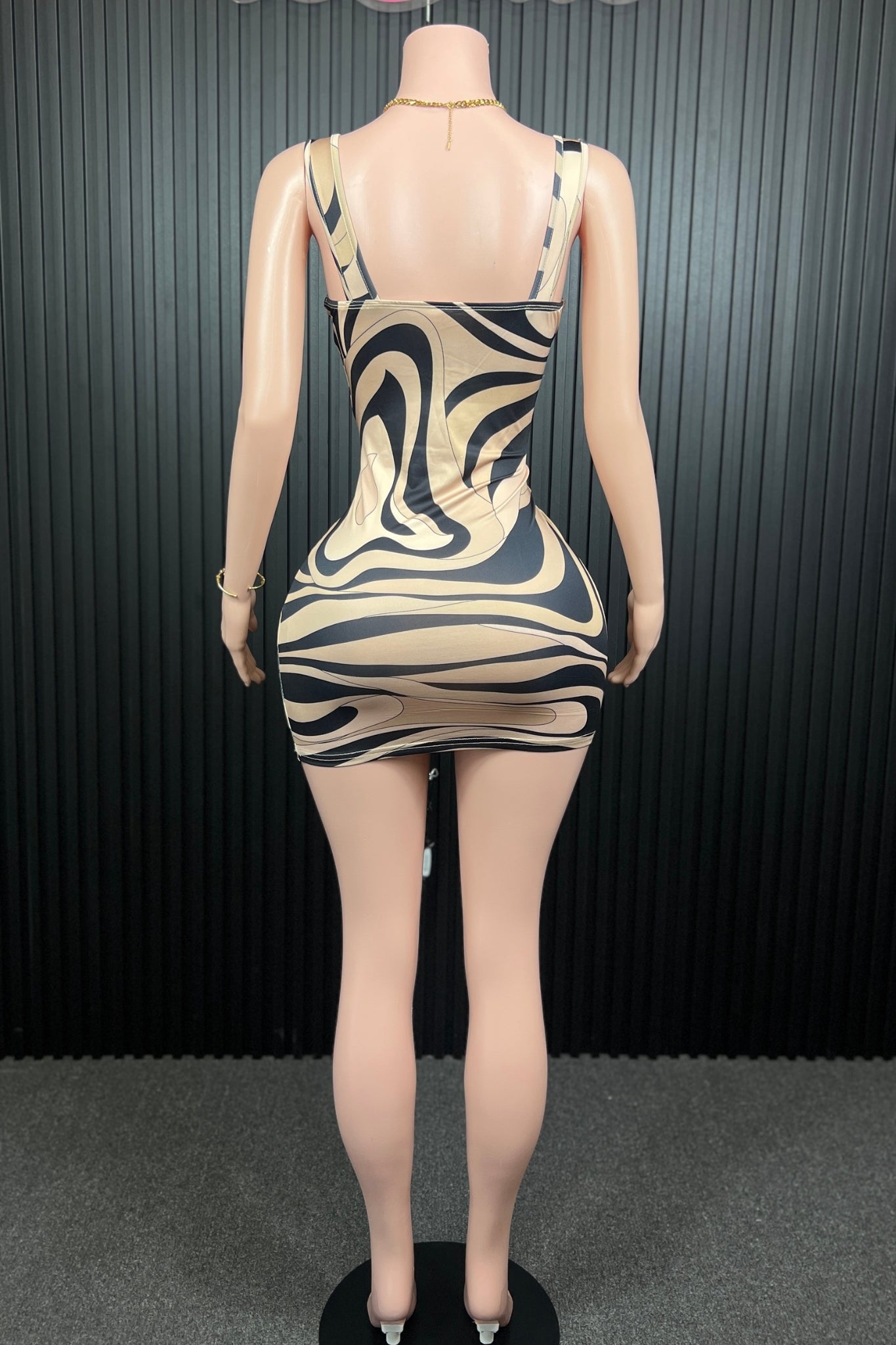Honey Swirl Mini Dress