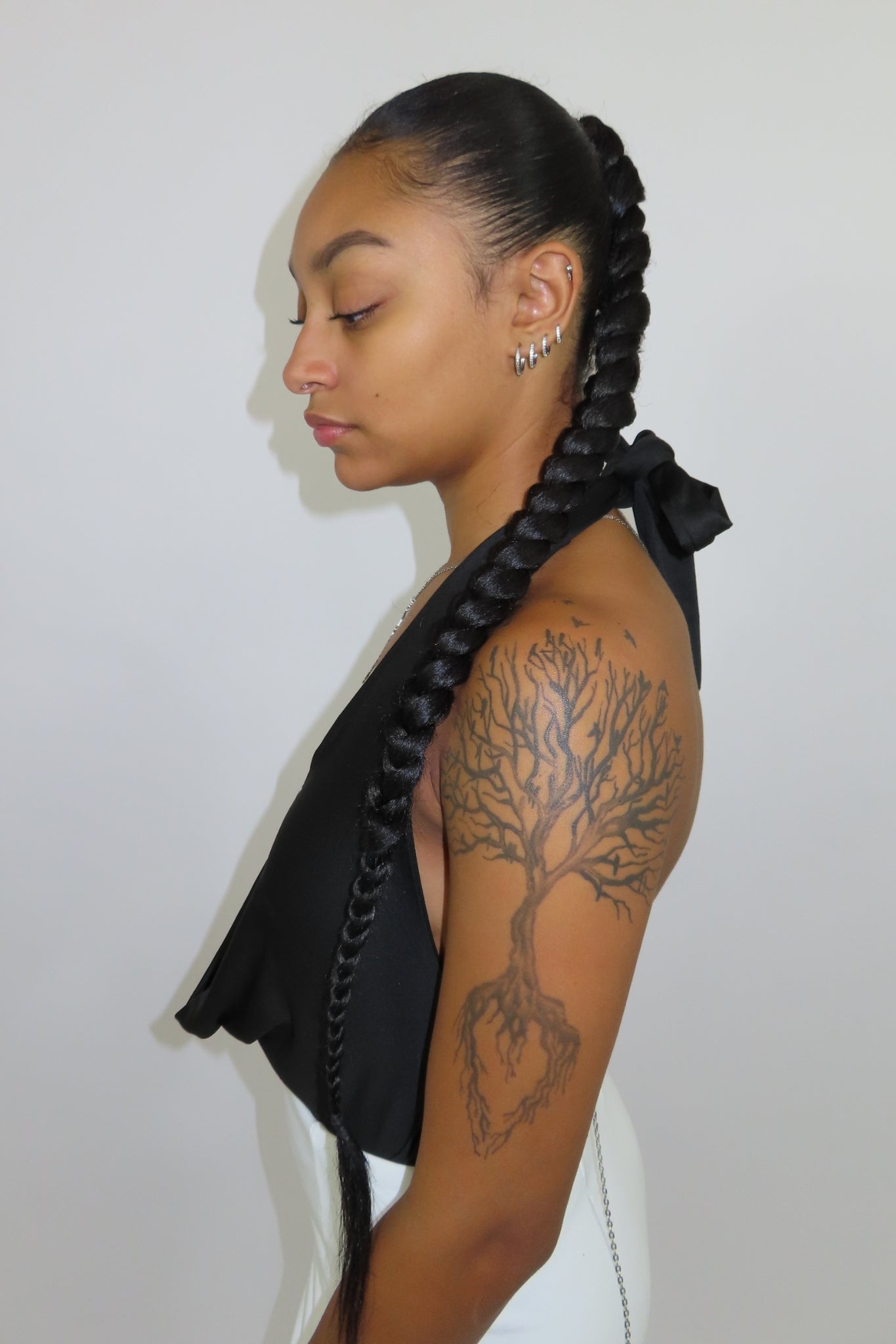 Baby Girl Cowl Neck Top