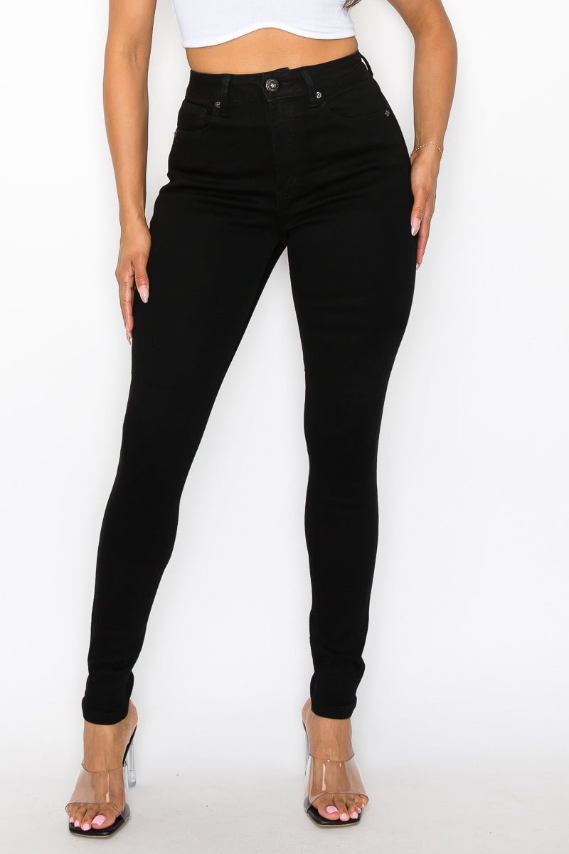 I'm Good High Rise Skinny Jeans - Black - 2 Cute