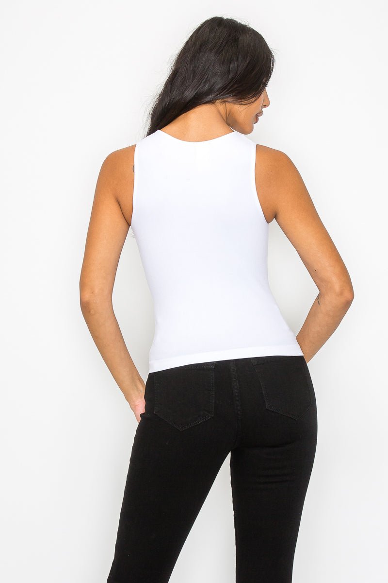 Tanya Tank Top - White - 2 Cute