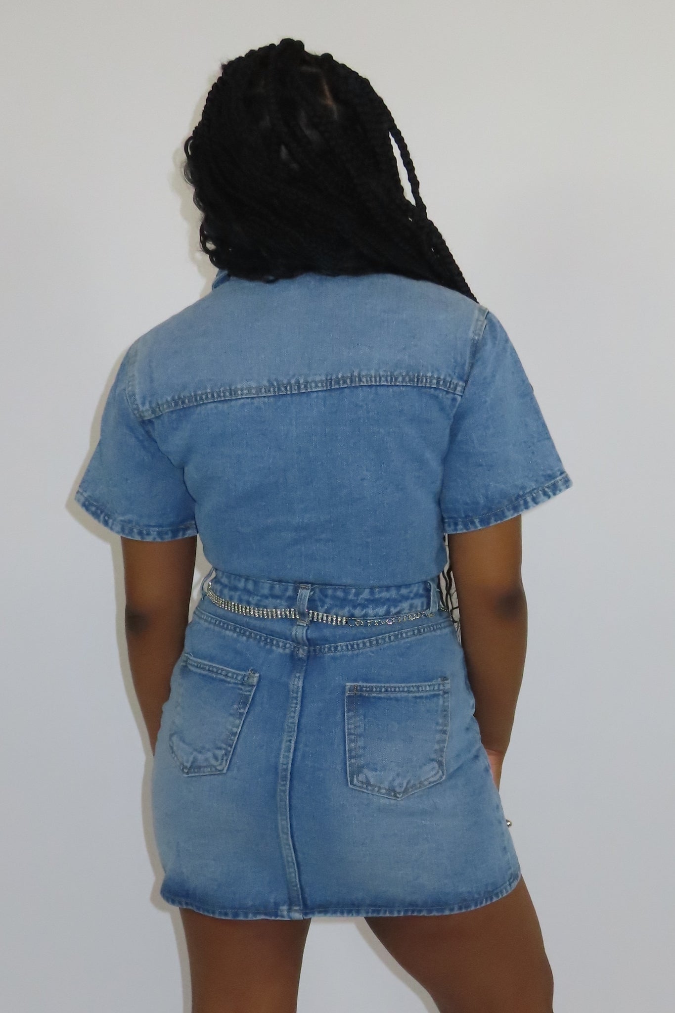 Denim Dreamin' Mini Dress