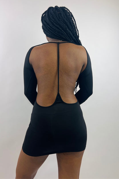 Dare to Bare Mini Dress