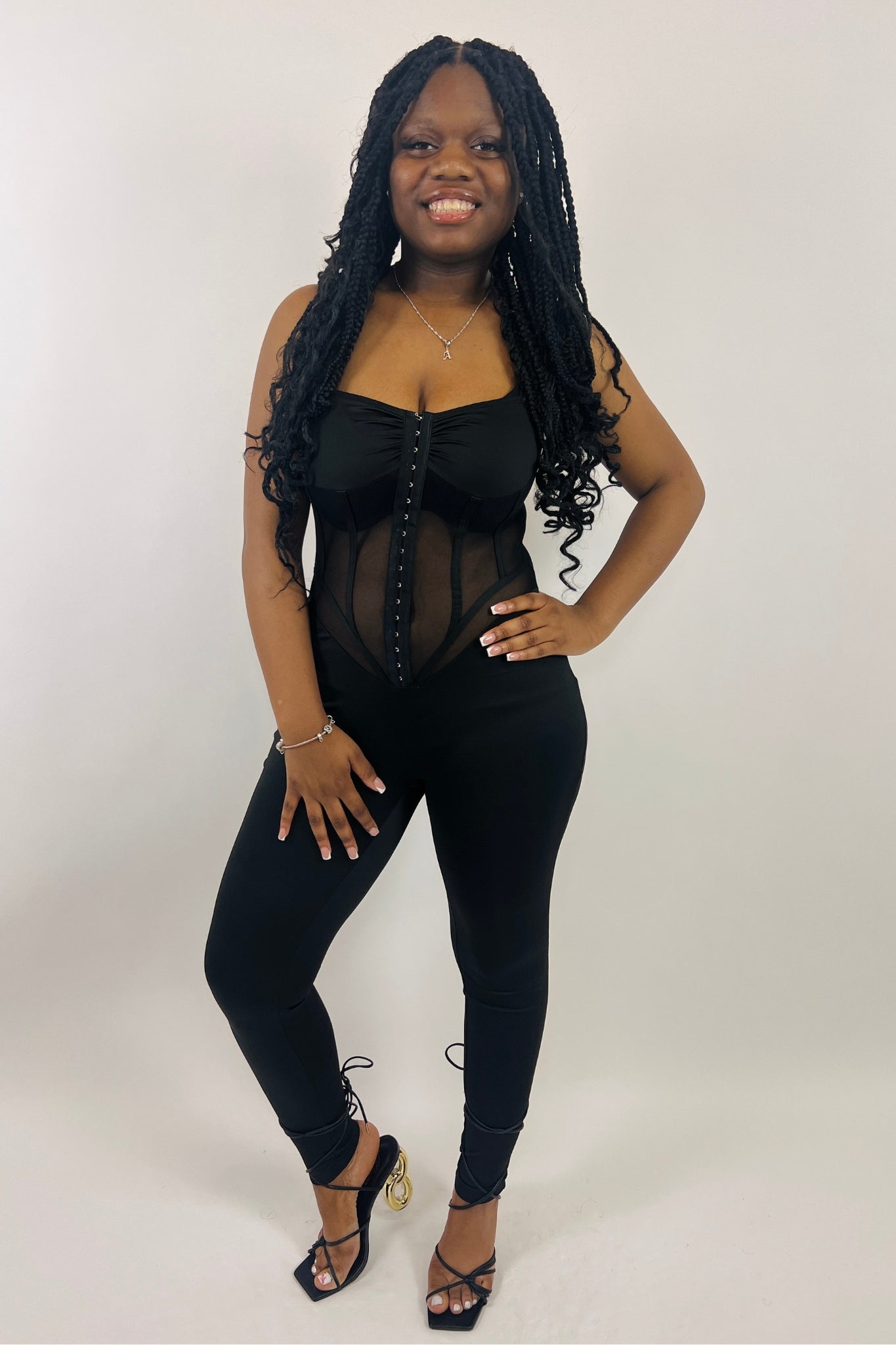 Sheer Jumpsuit