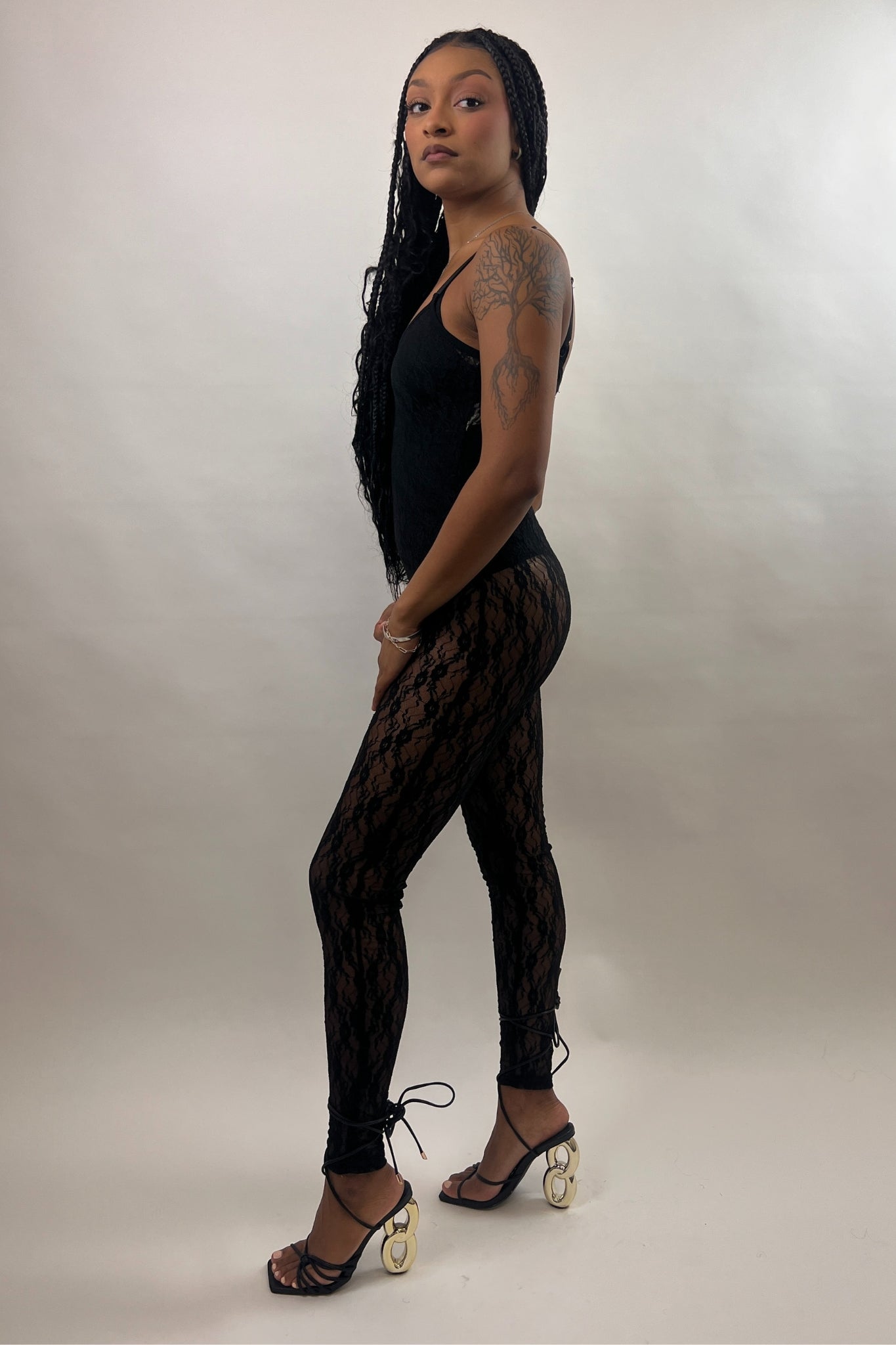 Late Night Fantasy Lace Jumpsuit