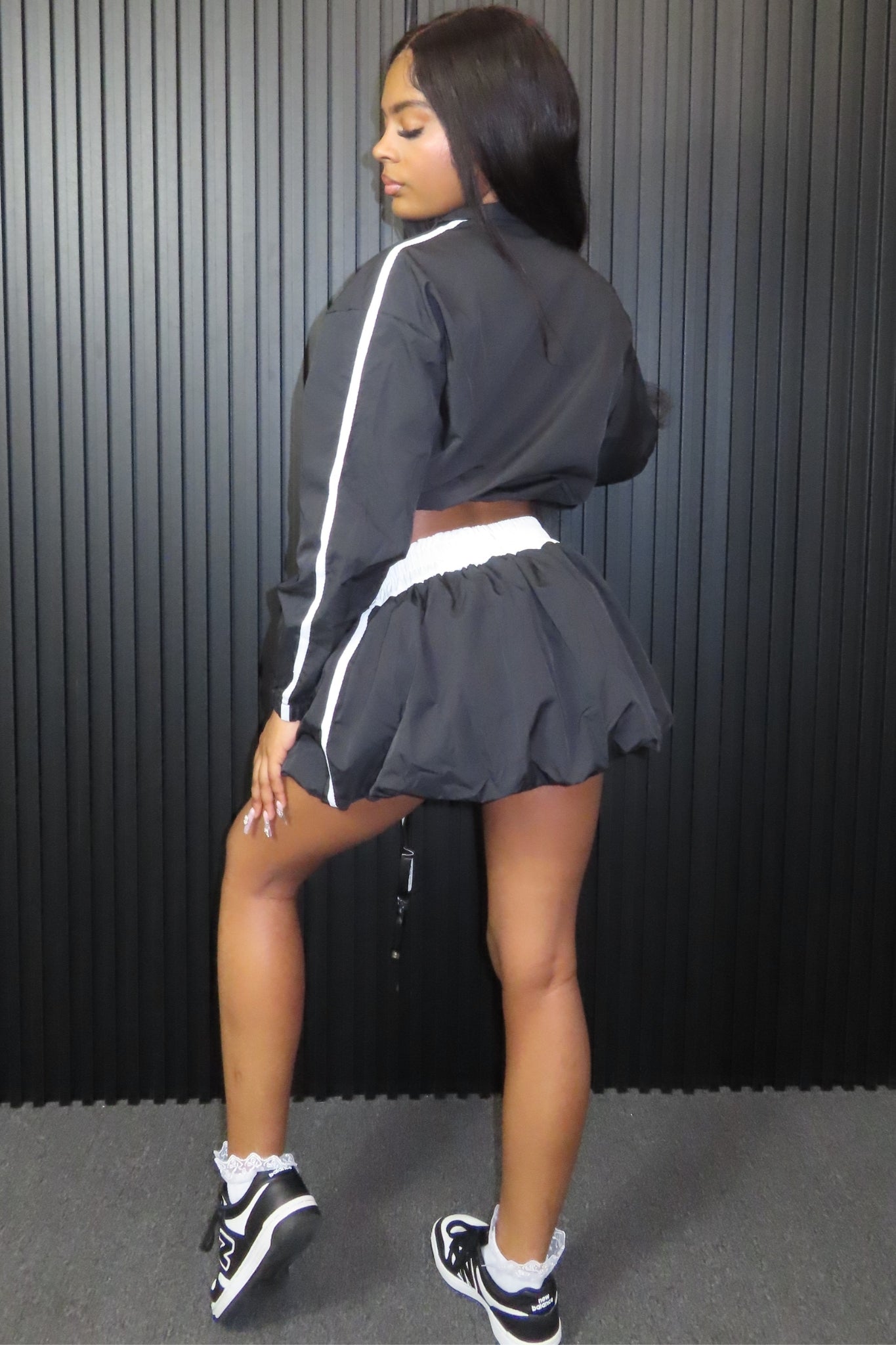 Track Babe Skirt Set