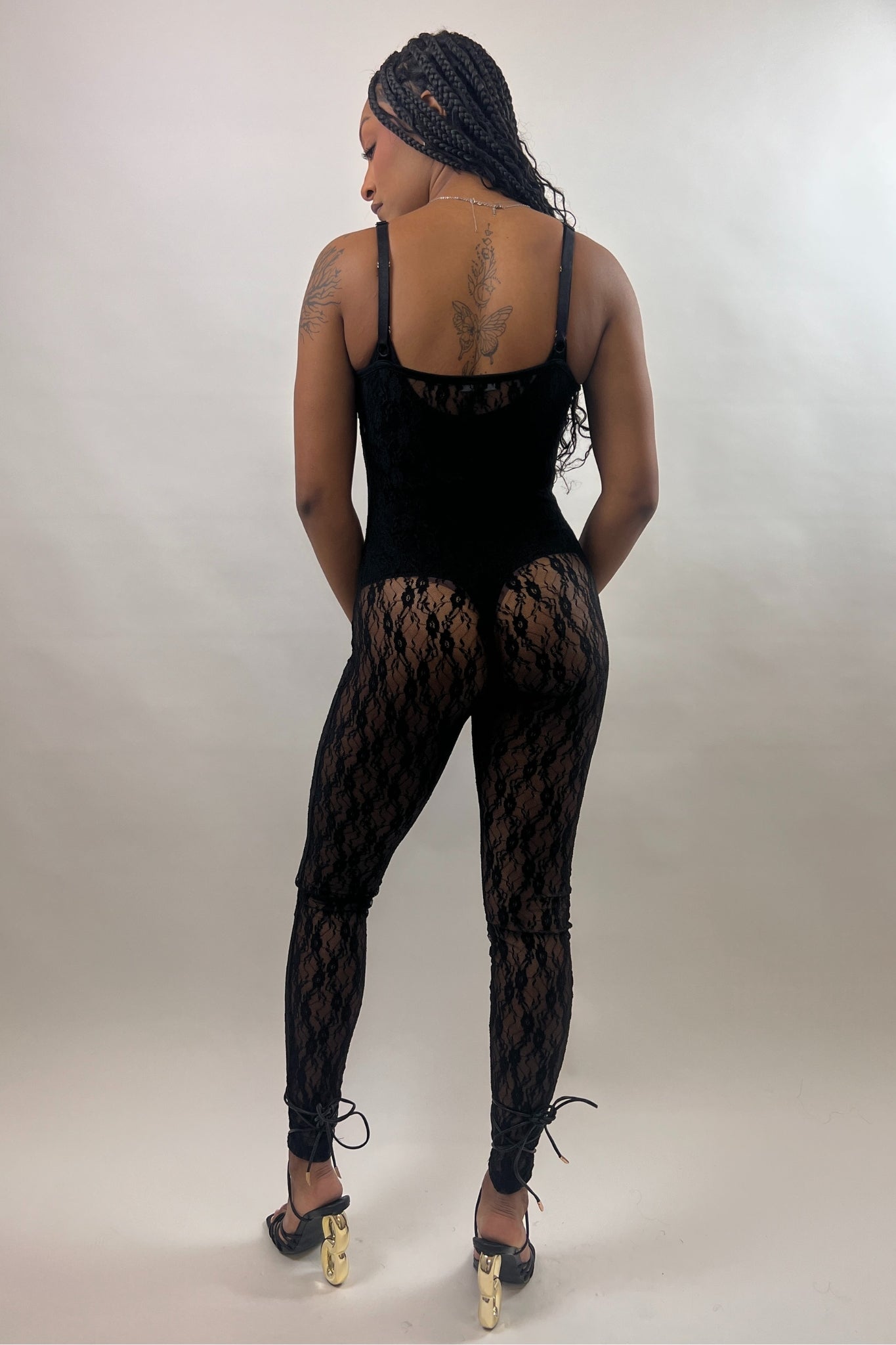 Late Night Fantasy Lace Jumpsuit