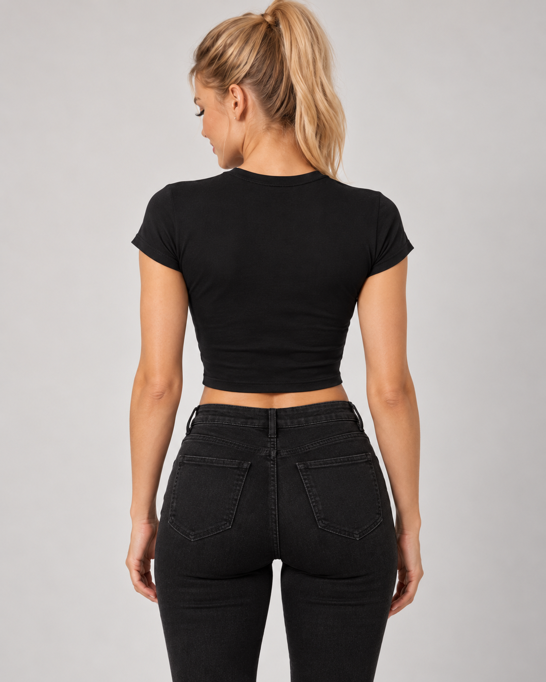 Good & Evil Graphic Tee_Black_back