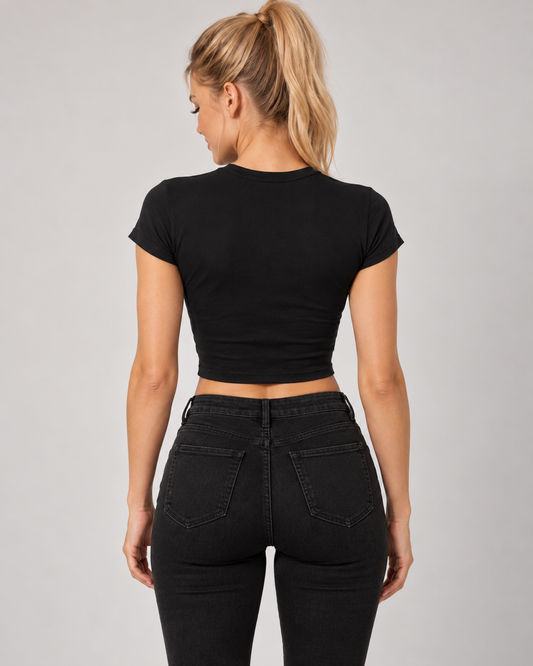 Good & Evil Graphic Tee_Black_back