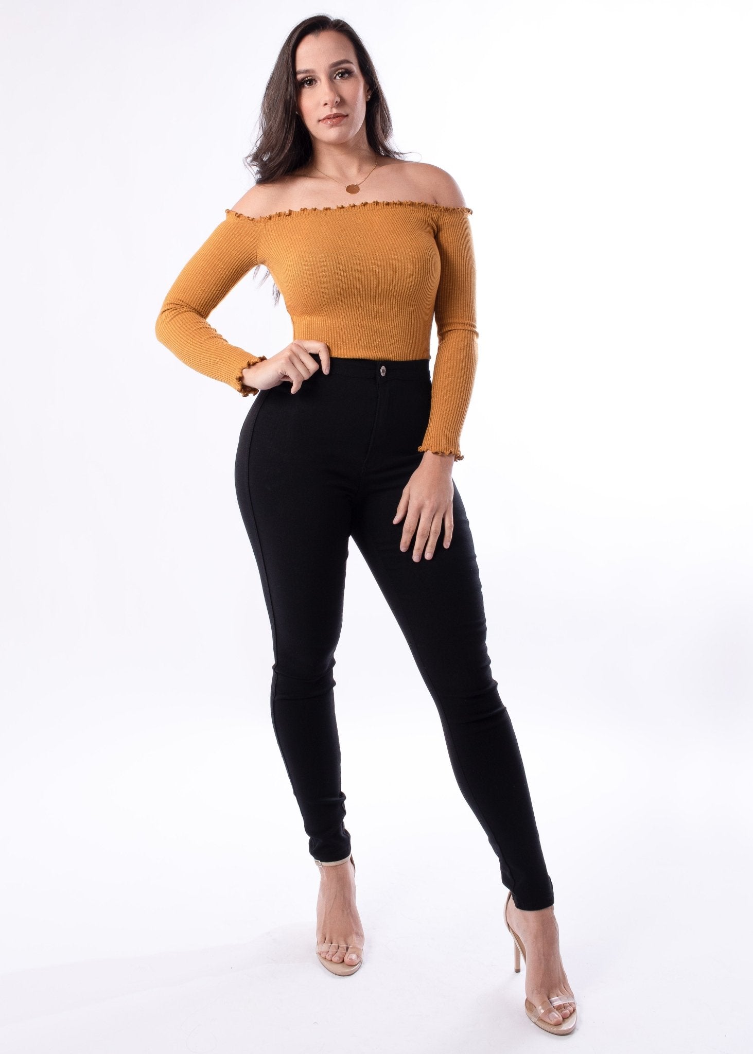 Amber High Rise Basic Skinny Jeans